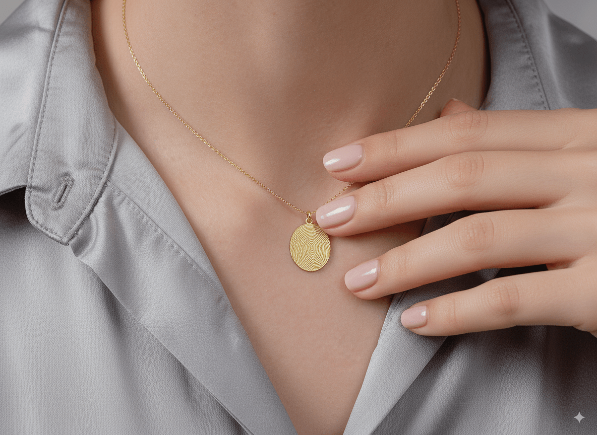 Fingerprints Necklace - InfinityJools