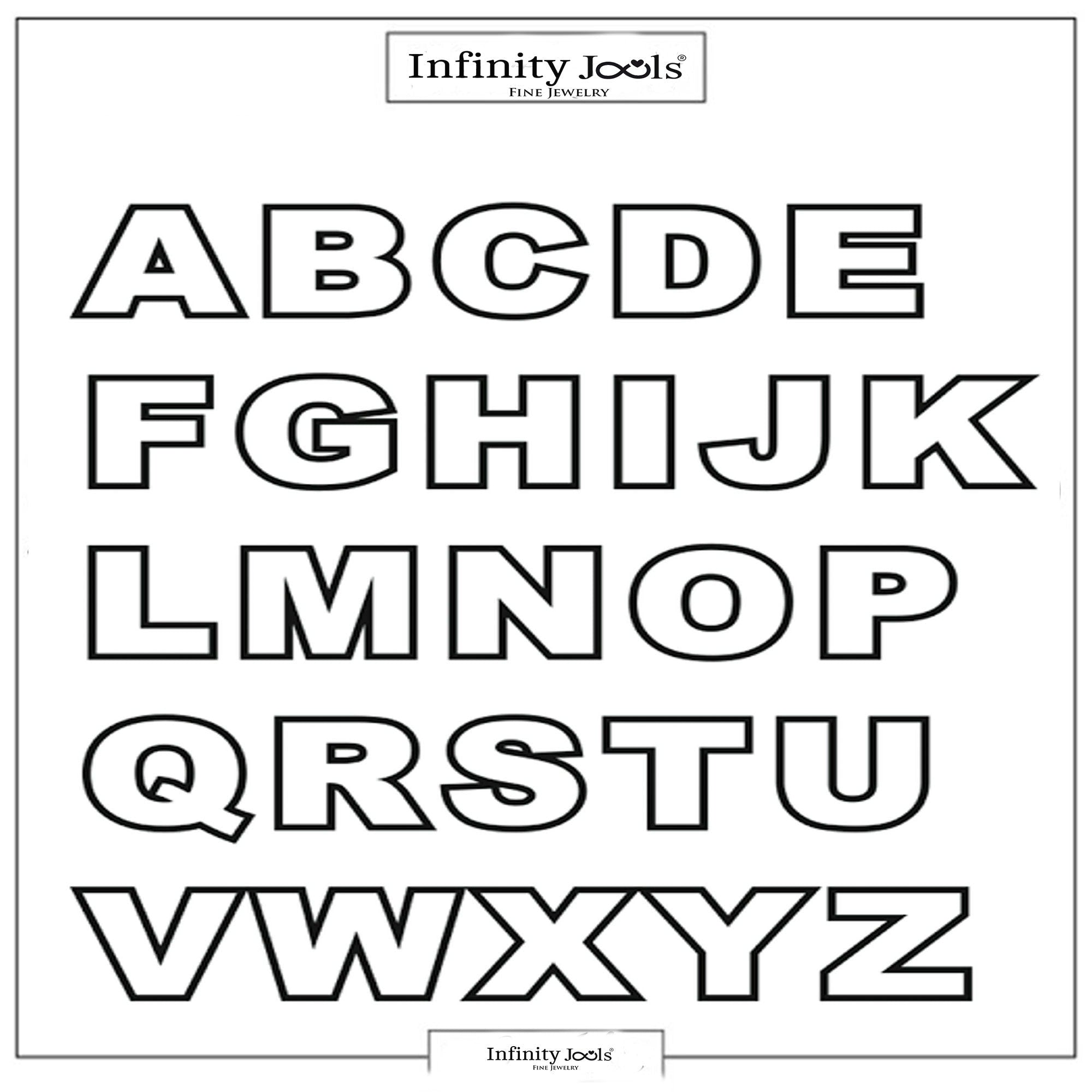 14k Gold Initial Letter Sideways Necklace - InfinityJools