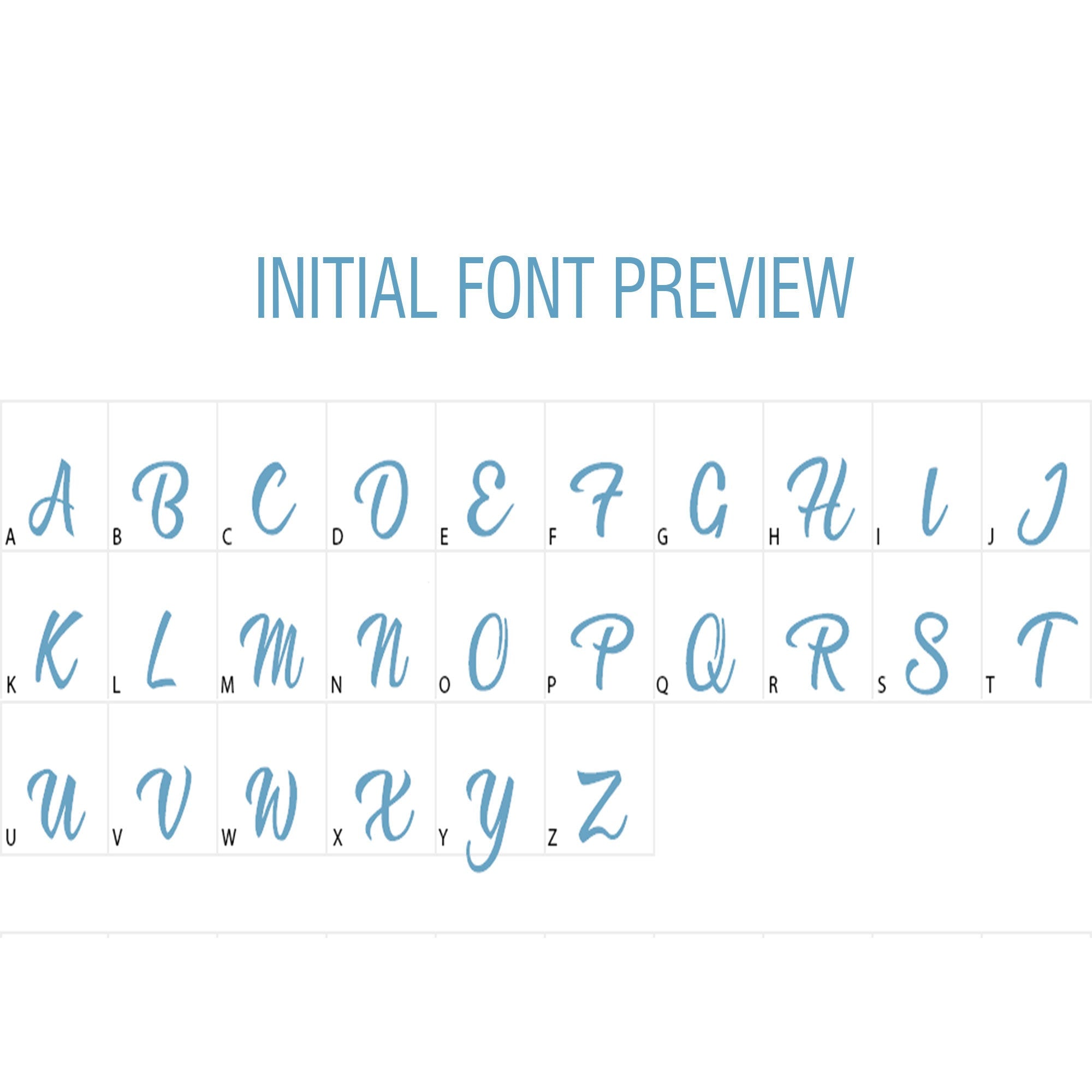 14K Solid Gold Cursive Initial Necklace - Custom Letter Necklace - InfinityJools