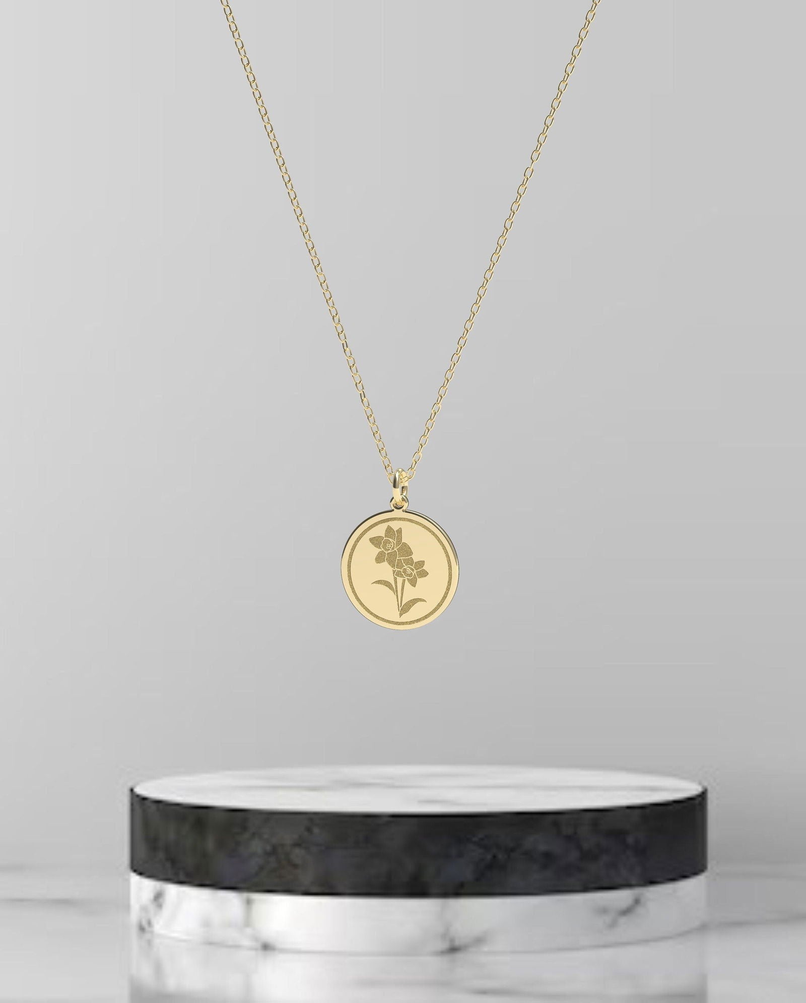 Birth Flower Necklace - InfinityJools