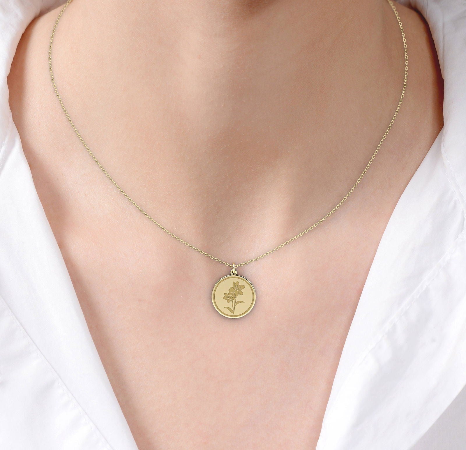 Birth Flower Necklace - InfinityJools