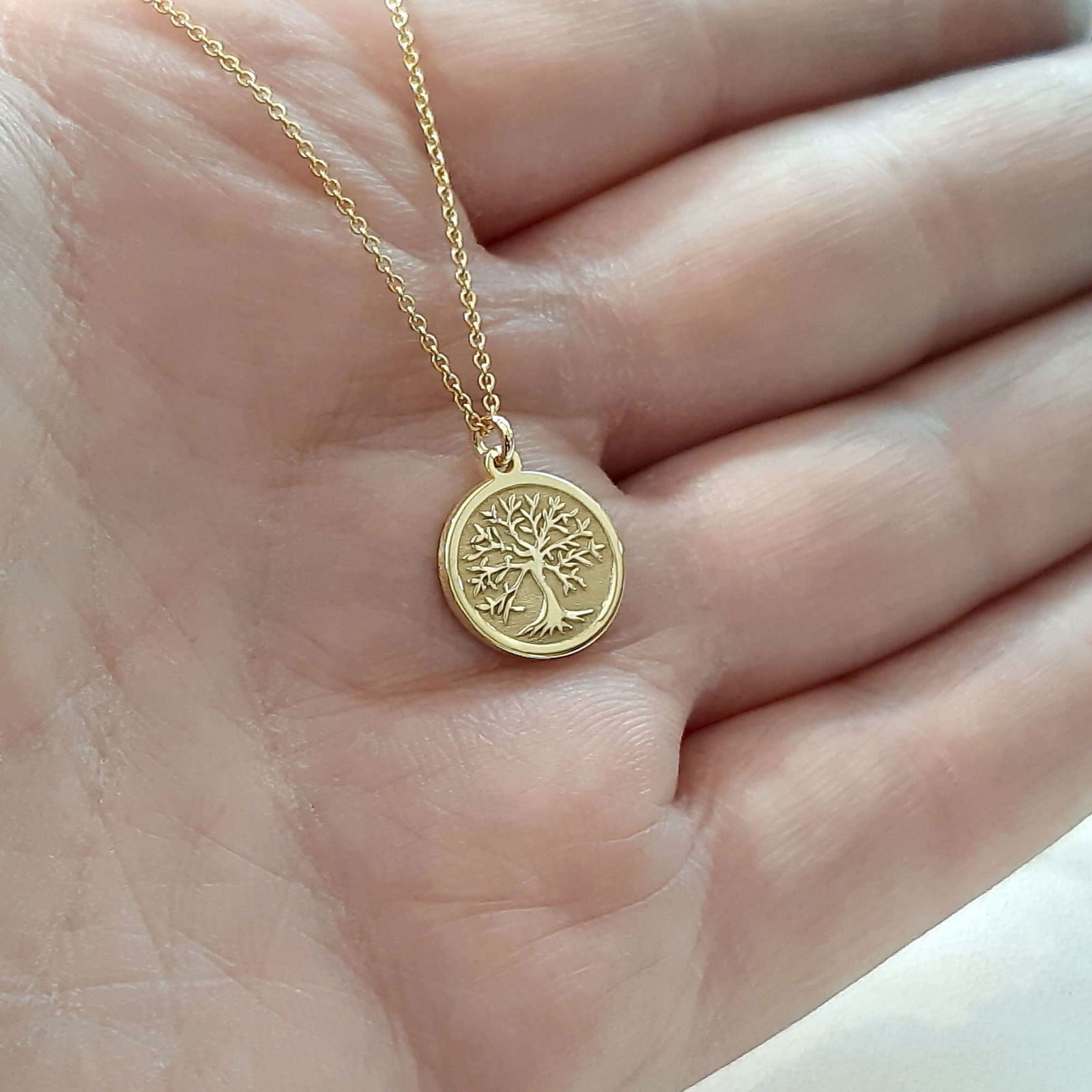 Gold Tree Of Life Necklace - InfinityJools