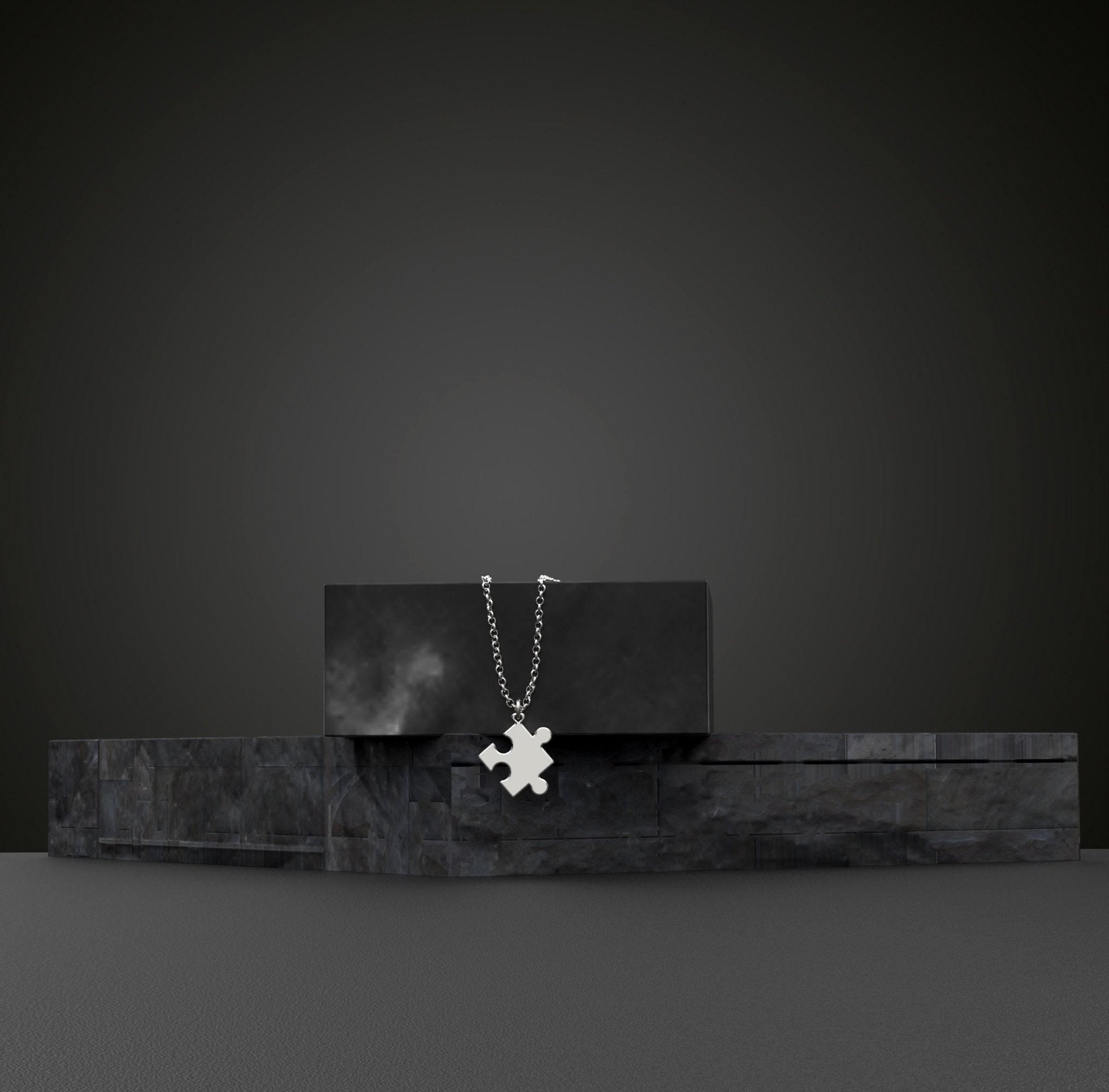 Handmade Solid Gold Puzzle Necklace - InfinityJools