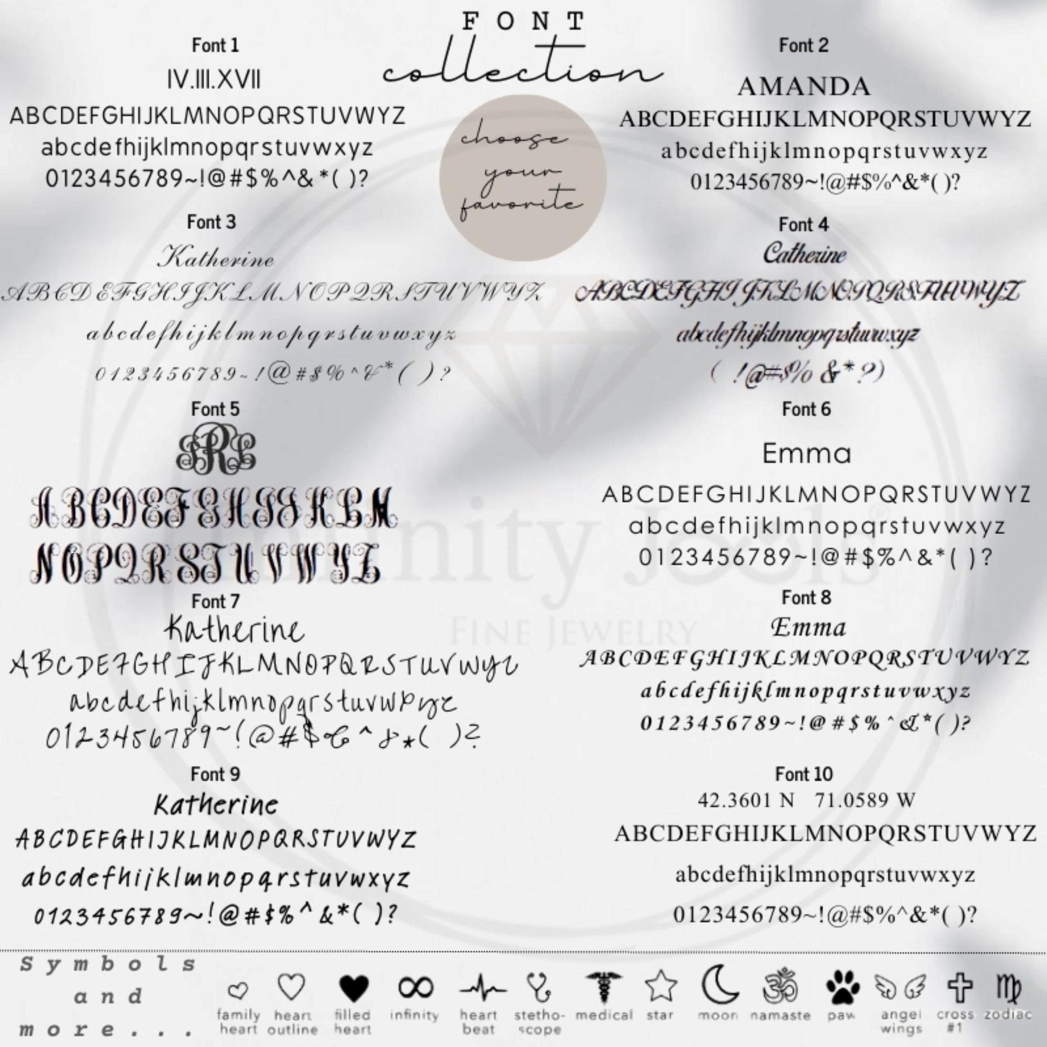 Large Constellation circle necklace in solid gold - InfinityJools